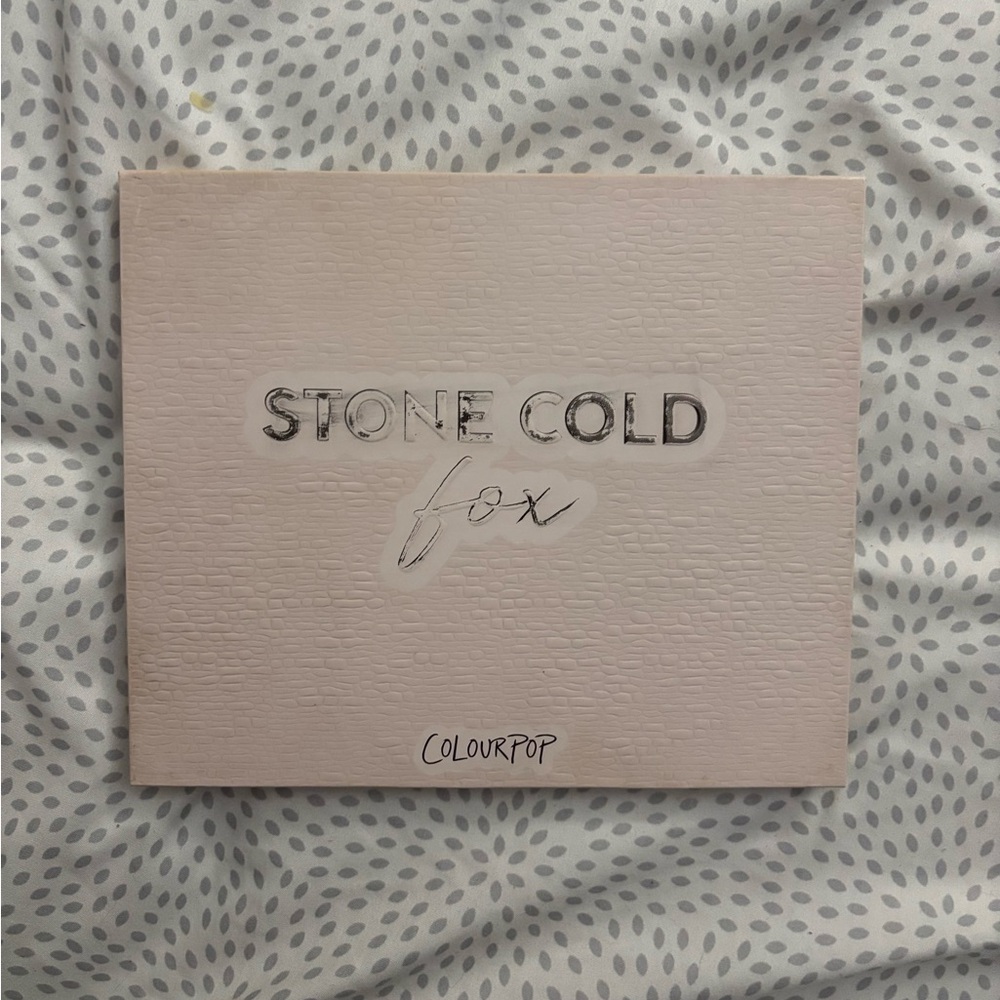 ColourPop Stone Cold Fox Eyeshadow Palette